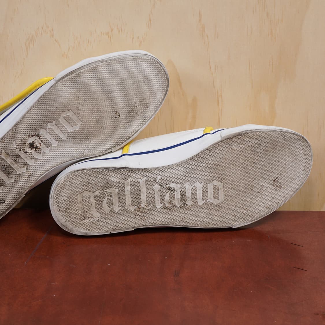 존갈리아노 레더 벨크로 스니커즈 상품이미지8