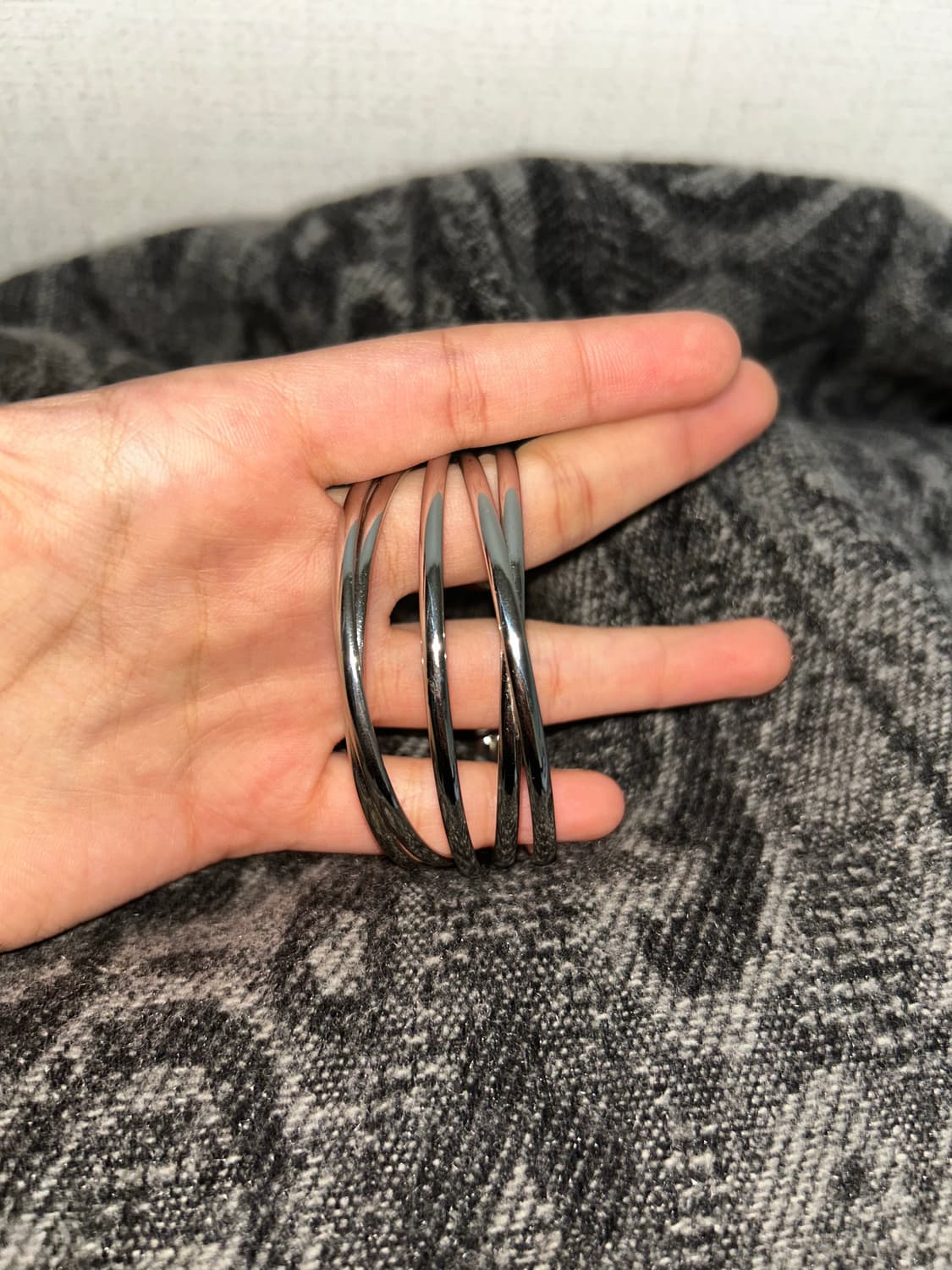 실버 뱅글 팔찌 상품이미지1