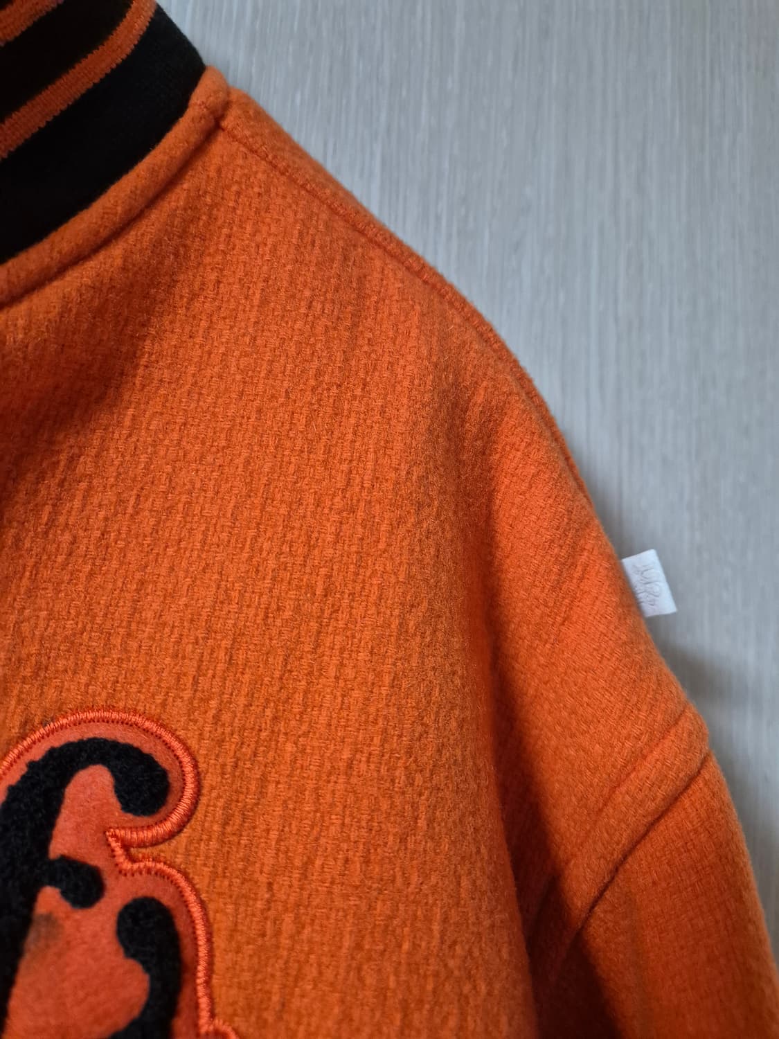 Fetch 바시티 울 자켓 XL 리얼가죽 야구점퍼 상품이미지6