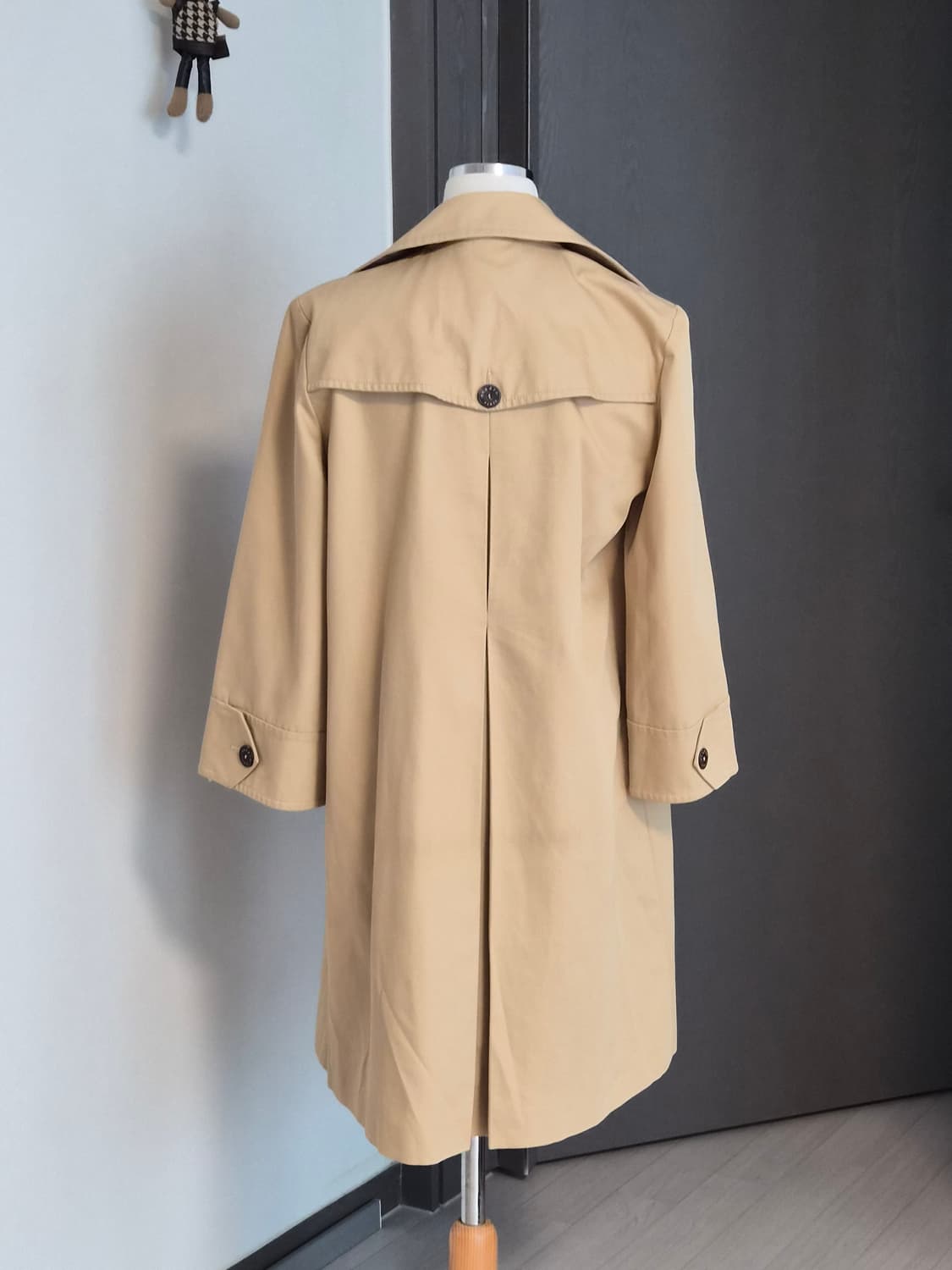 [Sandro] 산드로 베이지 더블 버튼 트렌치코트 (사이즈 36) 상품이미지5