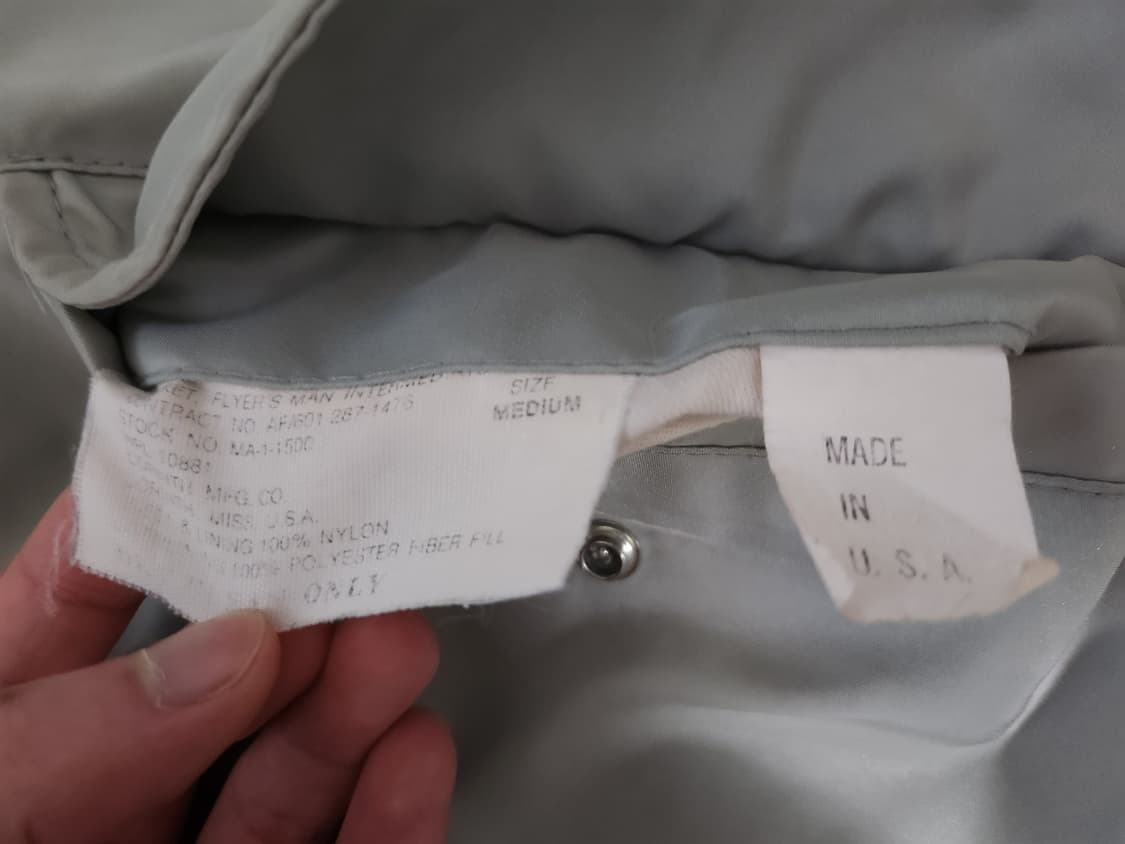 80's Corinth mfg ma-1 상품이미지6