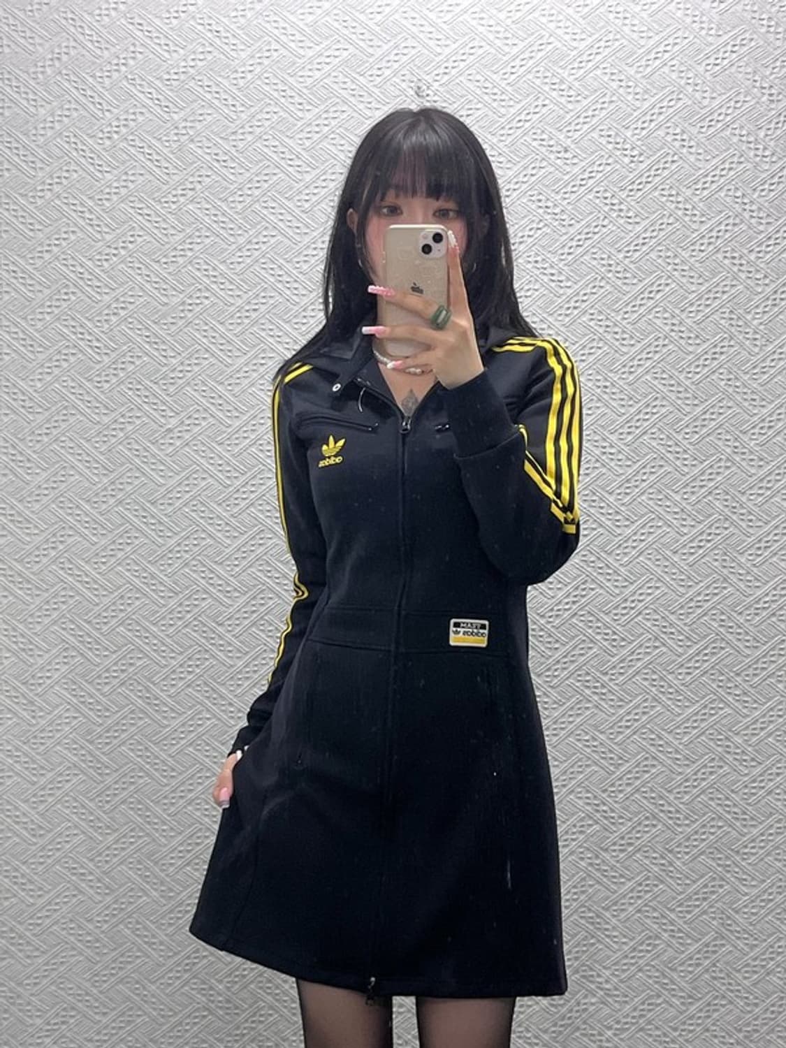 아디다스 흑탭 유로파 Y2K 키치 져지 미니 원피스 85 C12440 상품이미지1