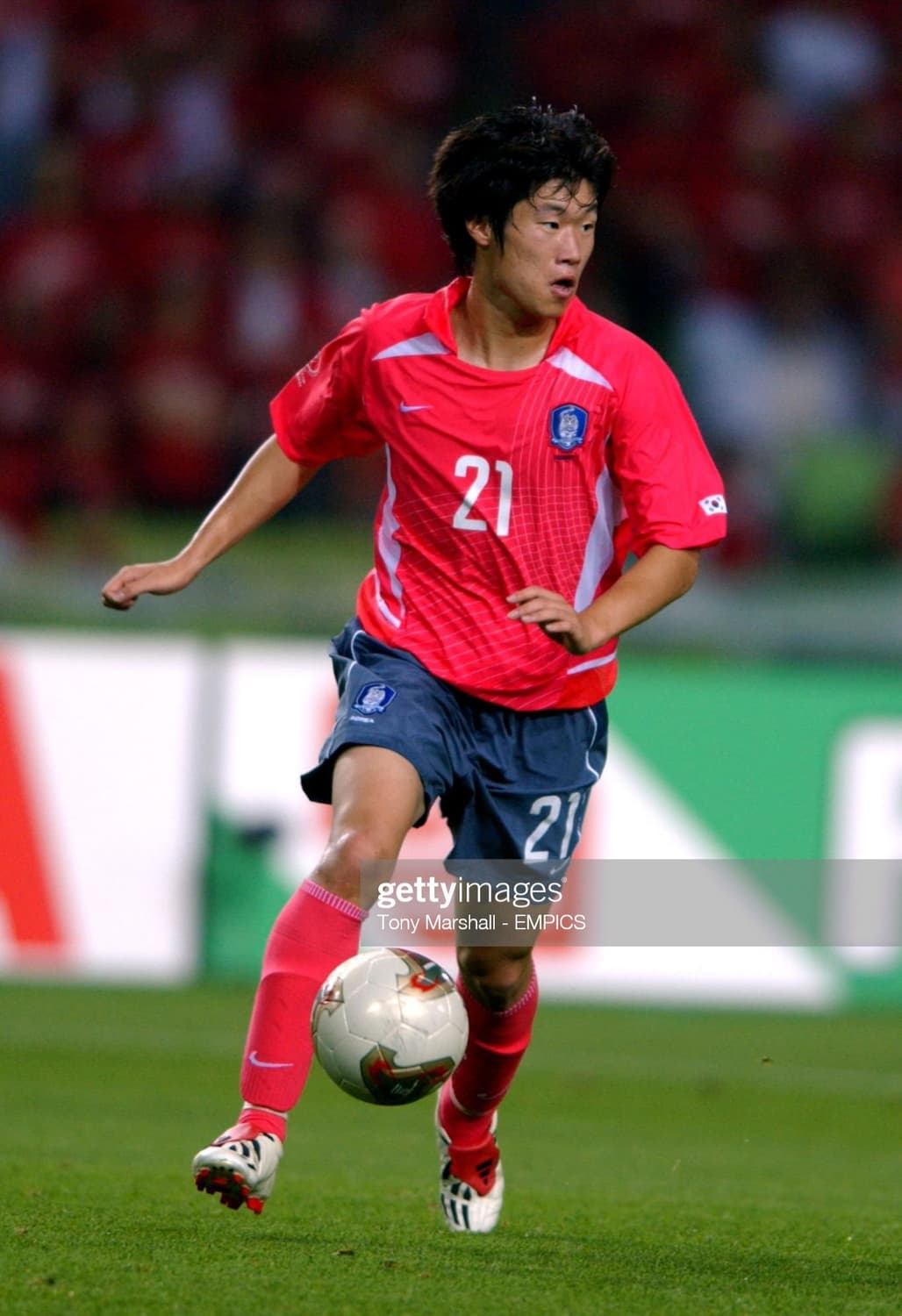 [110]2002월드컵 대한민국 국대 박지성 나이키 축구유니폼 상품이미지5