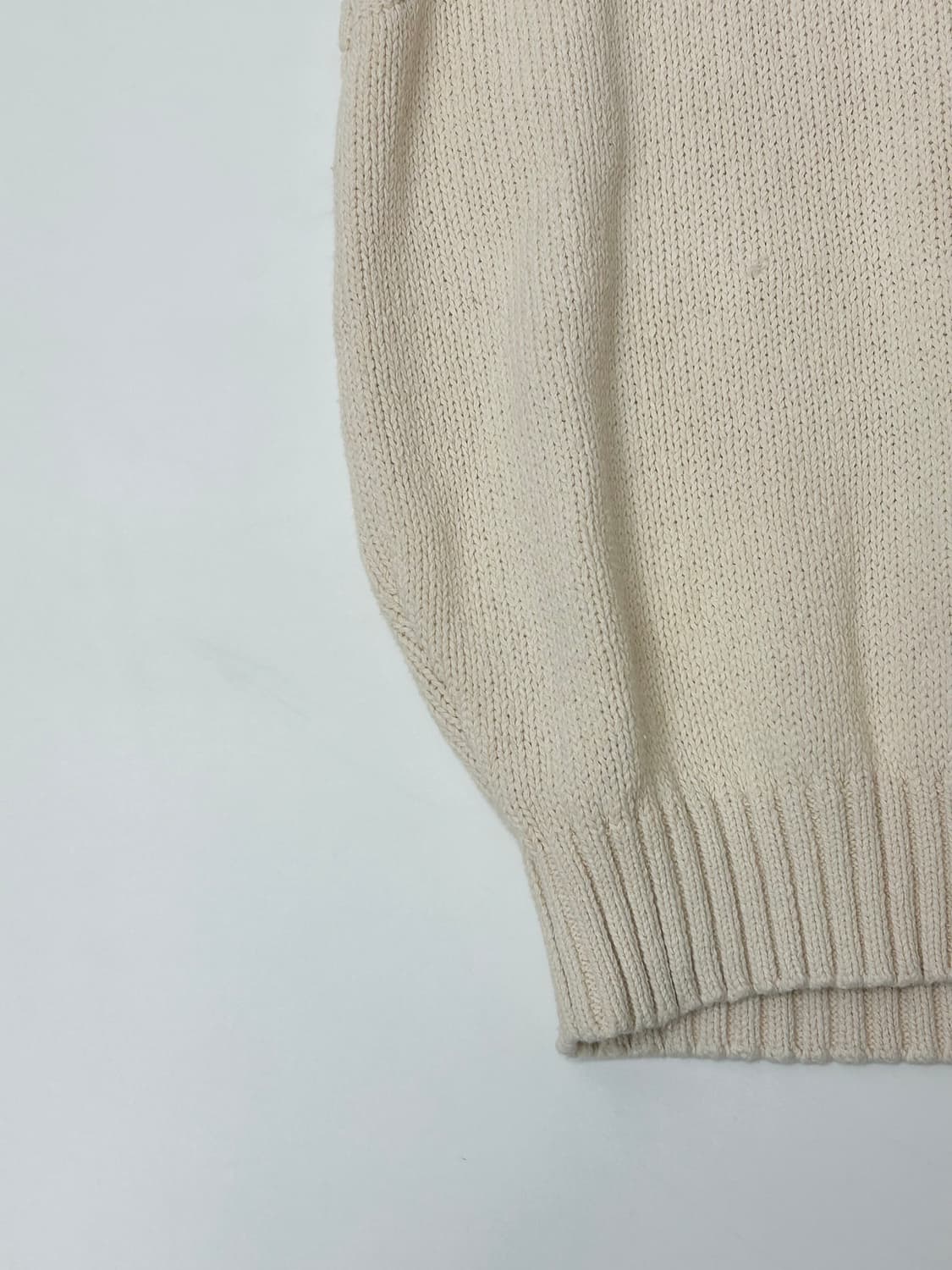 Polo 폴로 랄프로렌 베이지 니트 베스트 상품이미지4