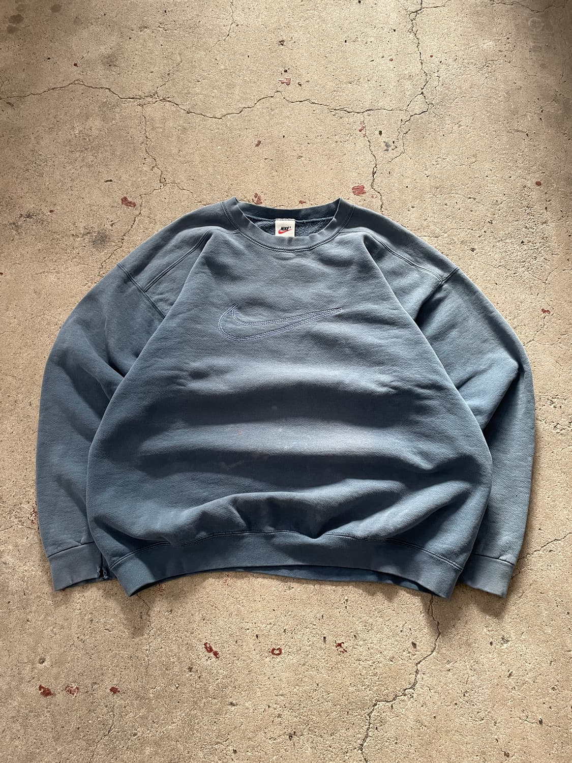 USA Made)90s Nike Big Swoosh Sky Blue 상품이미지1