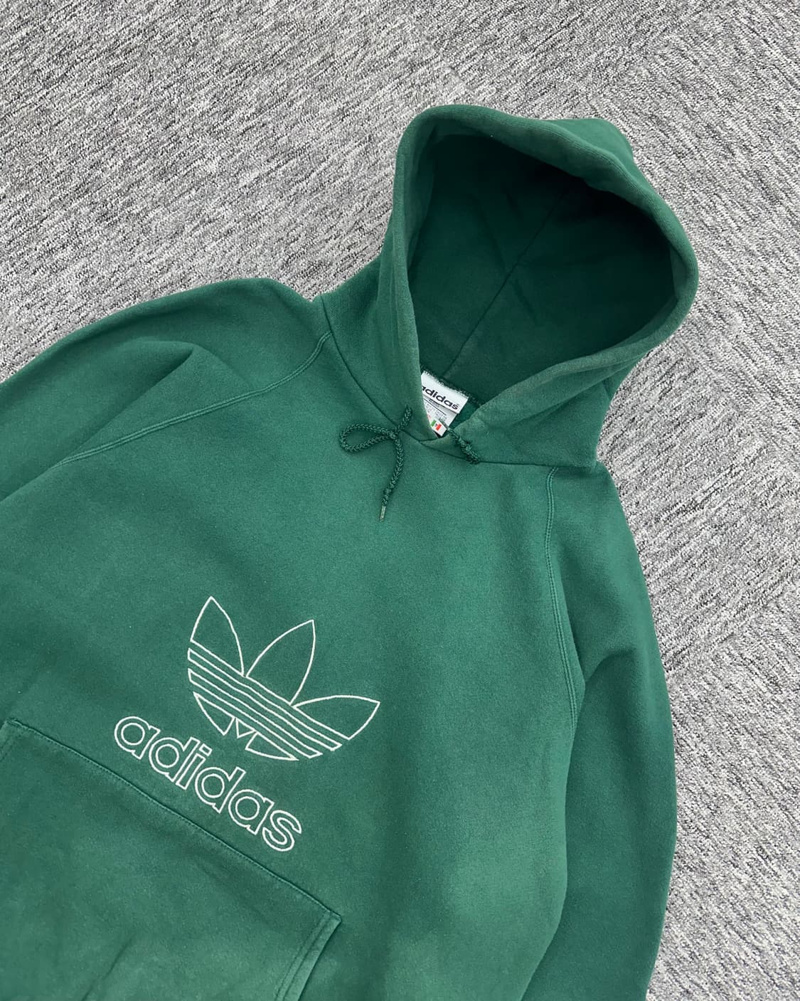 (2XL)90'S 아디다스 USA 후드-M1247 상품이미지3