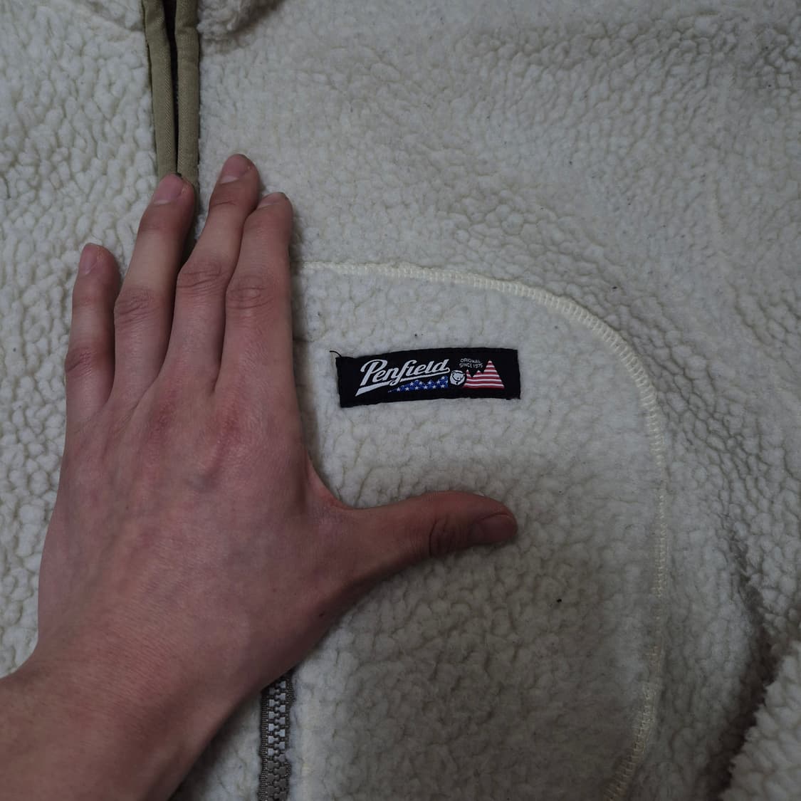 펜필드 양털 뽀글이 후리스 플리스 자켓 L(100) 상품이미지4