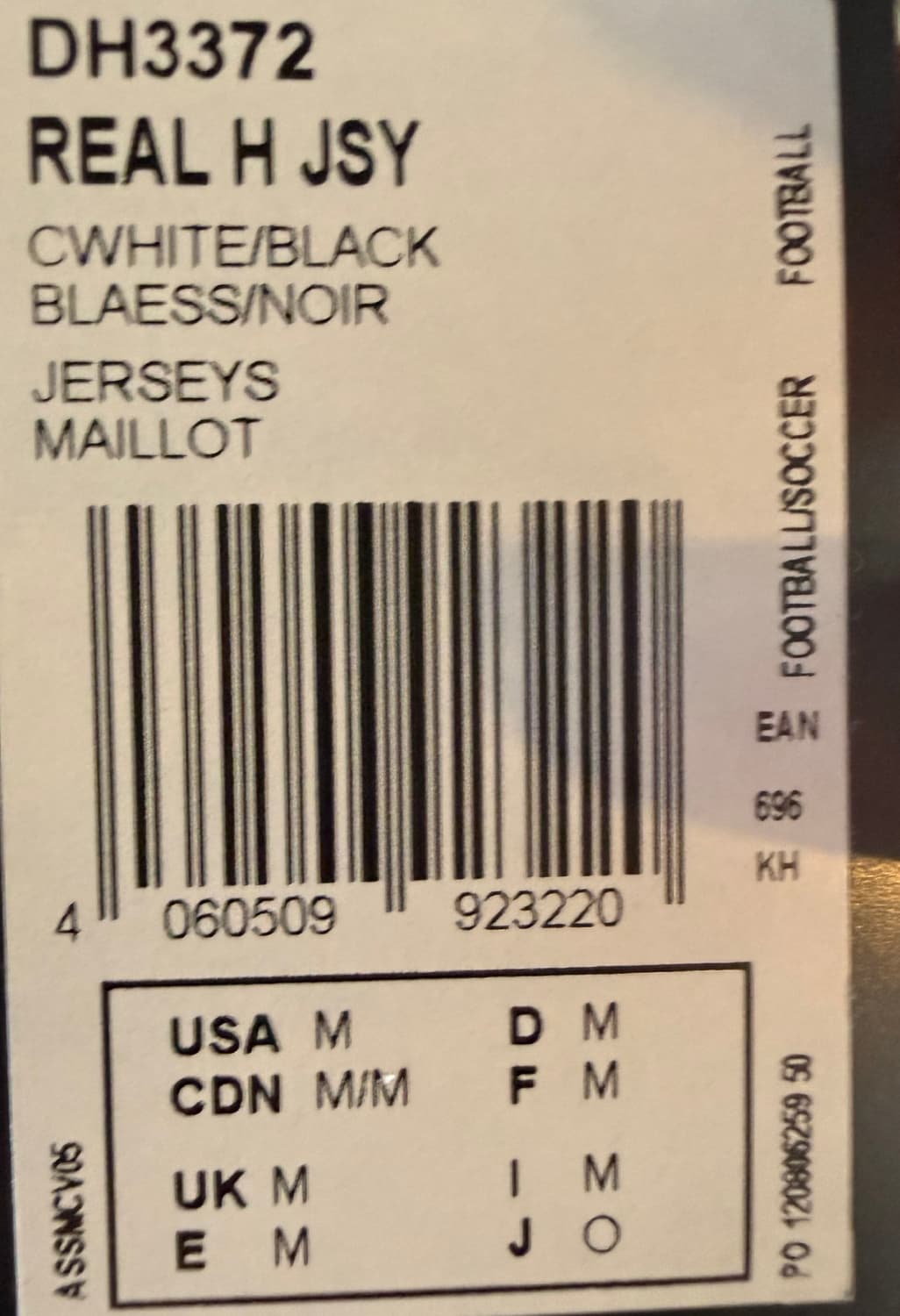 [M/100]18-19 레알 마드리드 홈 라모스 DH3372 상품이미지7