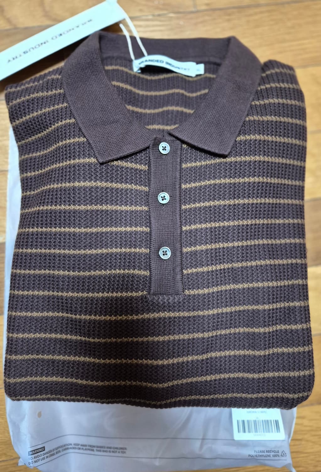 (XL) 브랜디드 HARD TWIST LOUNGE POLO KNIT 상품이미지3