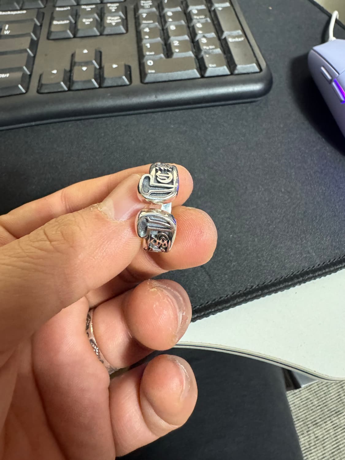 반지2개 팔찌 일괄 상품이미지1