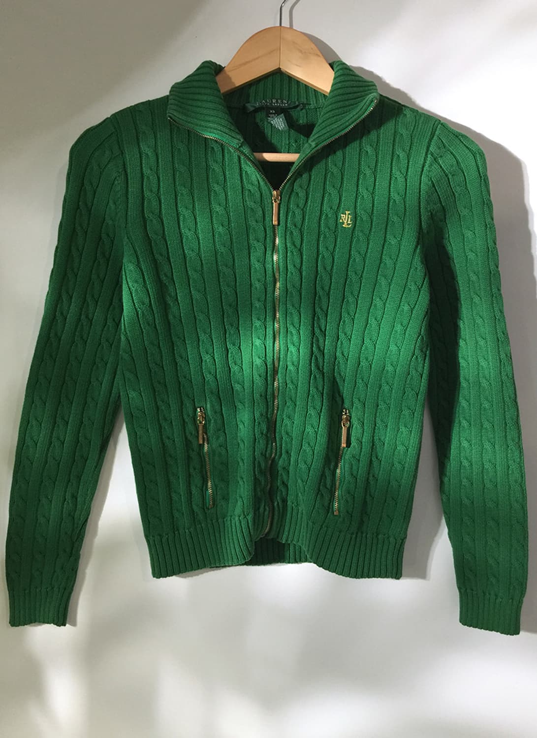 (WOMAN) 폴로랄프로렌 니트집업 S 상품이미지5