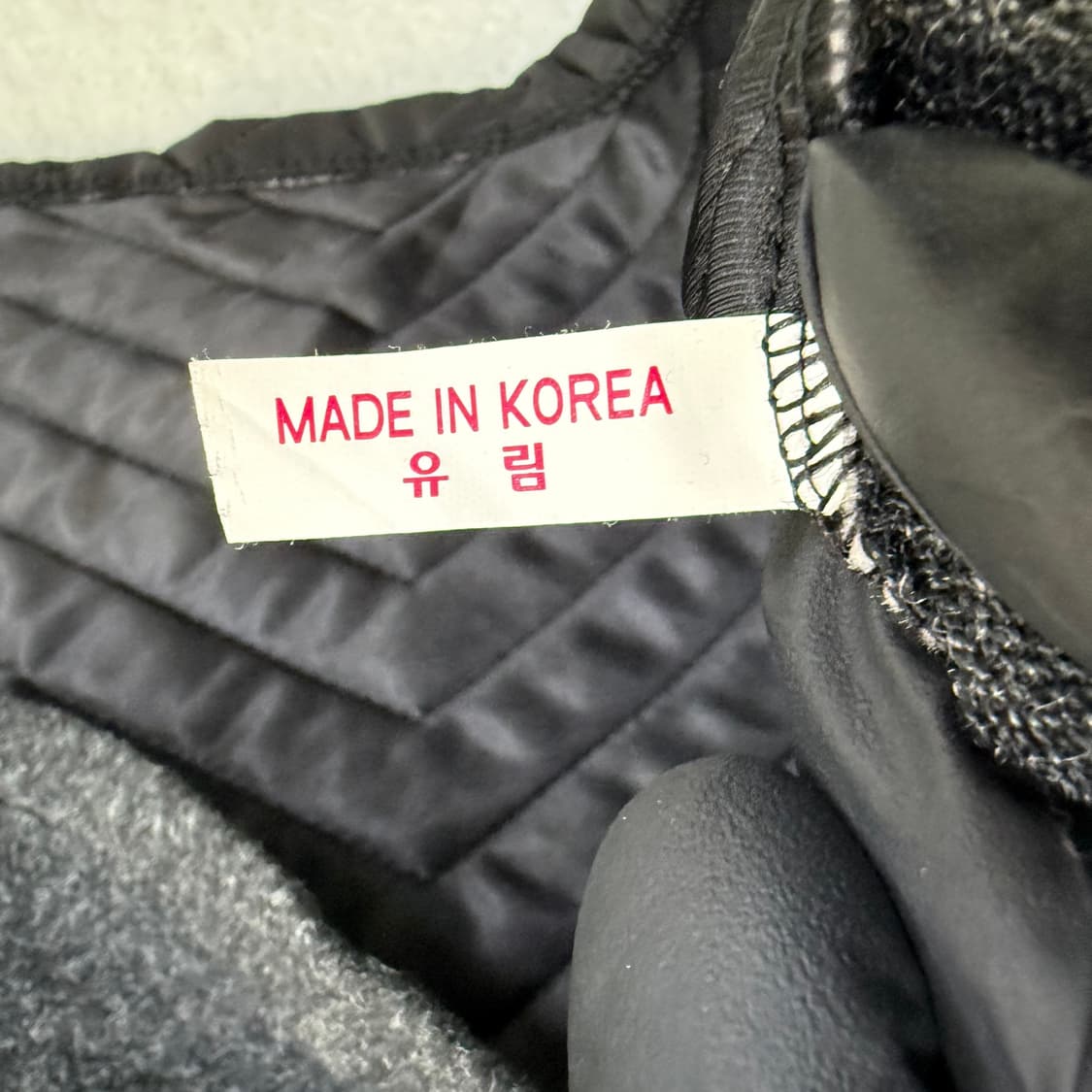 XL 빈티지 여성 터틀넥 퀼팅 블라우스 0424T 상품이미지4