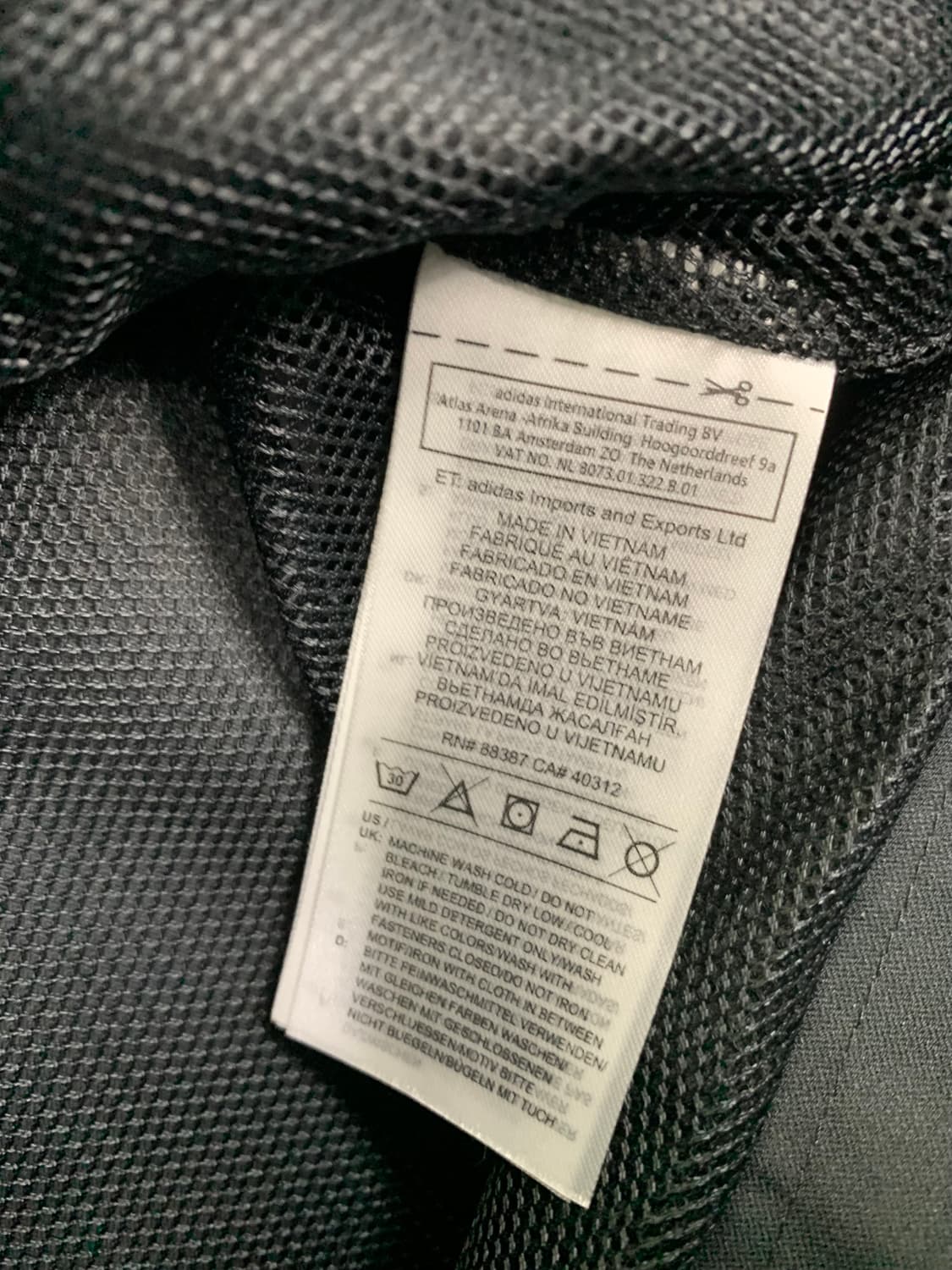 아디다스 바람막이 XS/블랙 상품이미지4