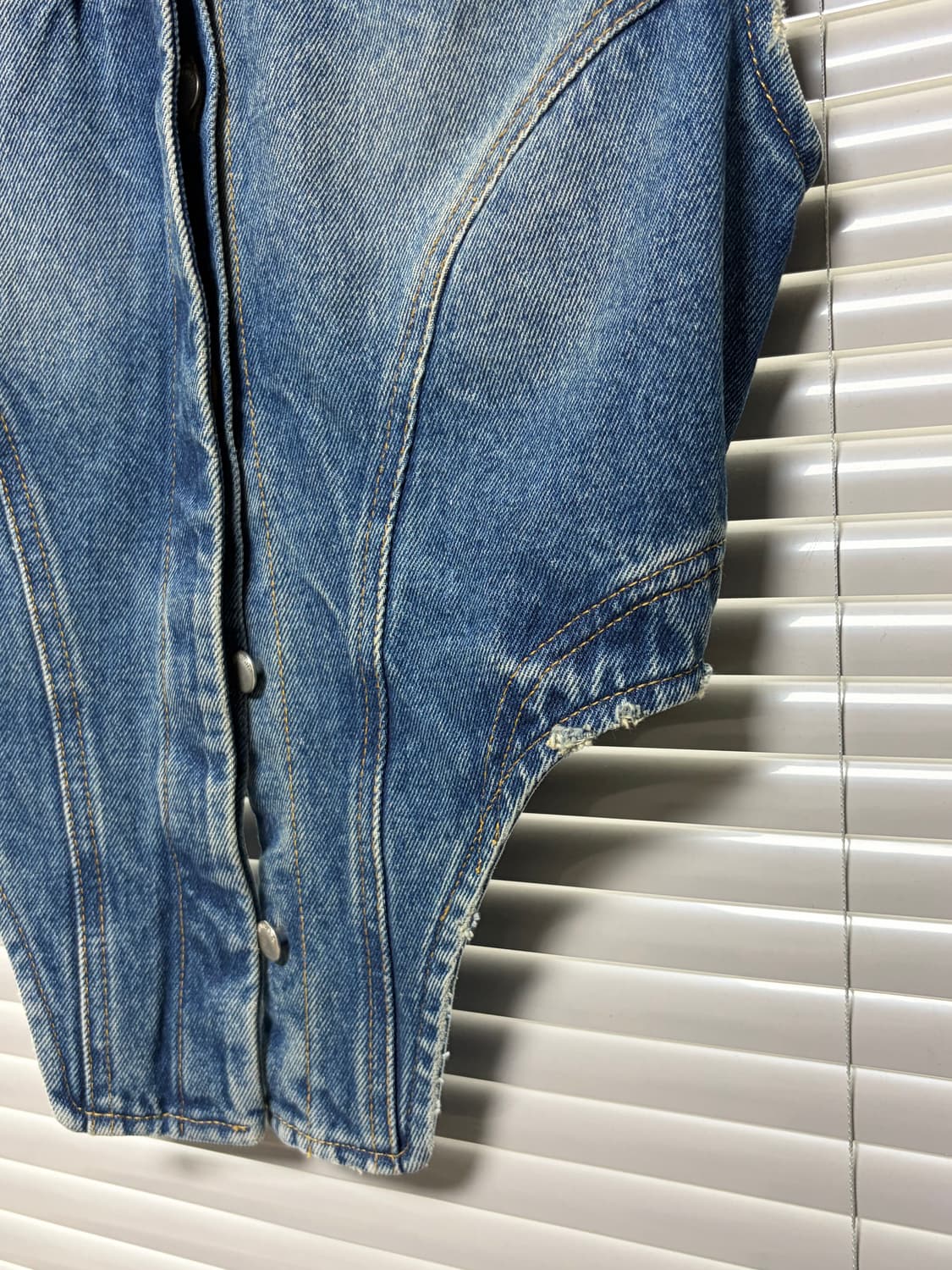 Ambush denim vest 앰부쉬 데님 베스트 상품이미지4