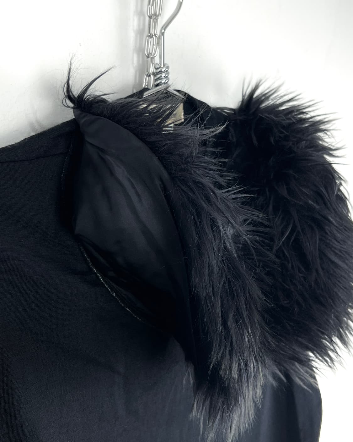 Comme Des Garcons Fur Neck Wool Knit 상품이미지7