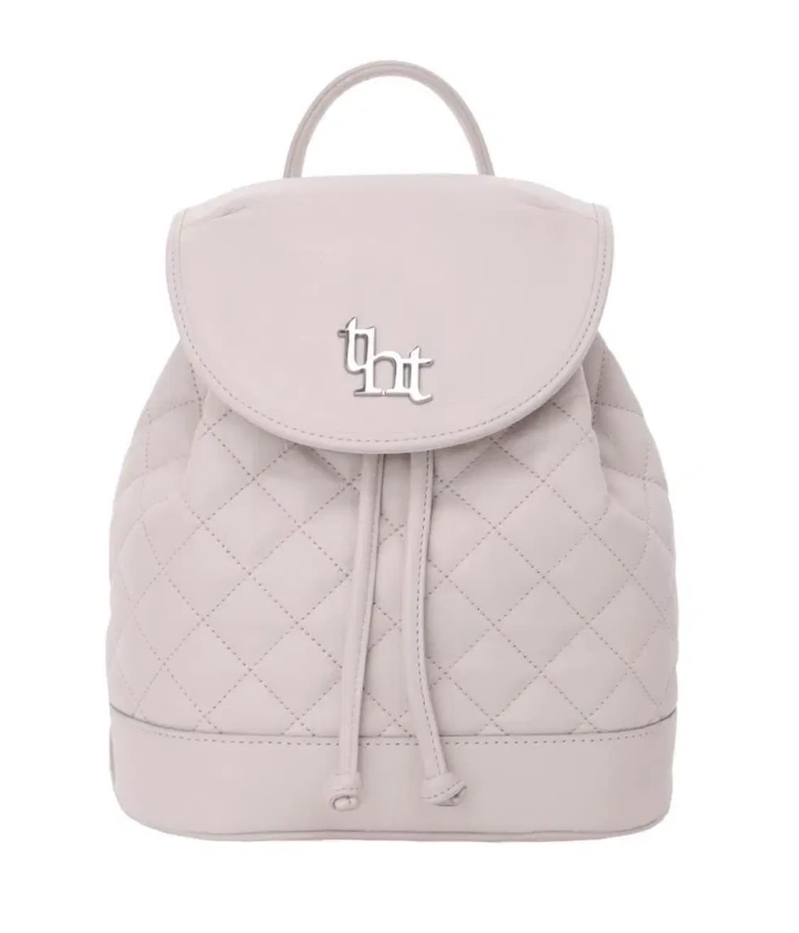 쓰리타임즈 아콘퀄팅백팩 핑크 상품이미지1