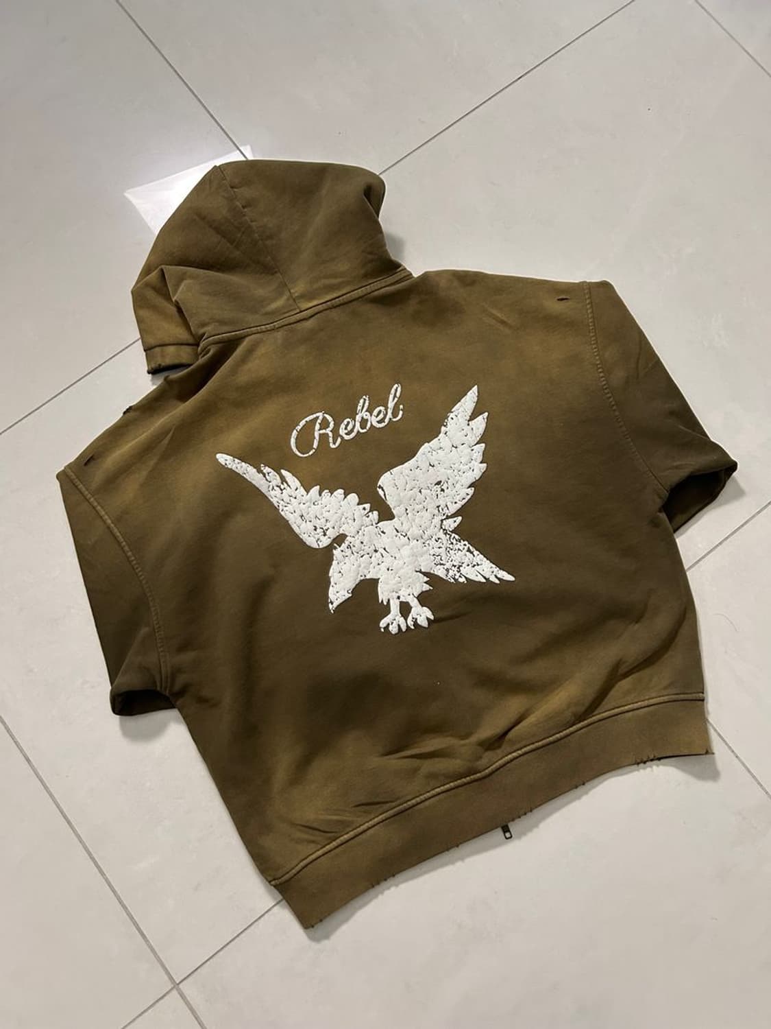 FADE SUKA ZIP HOODIE 페이드 수카 지퍼 후드티 #02 상품이미지5