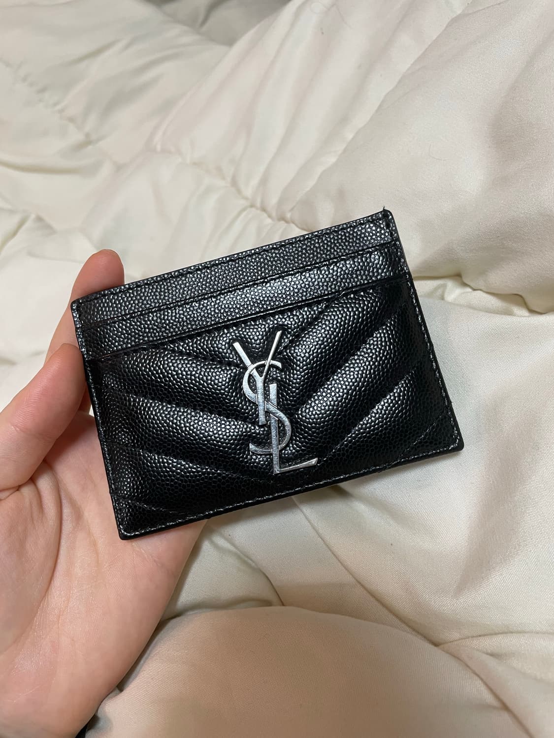 생로랑 카드지갑 은장 풀박스 (정품) 상품이미지6