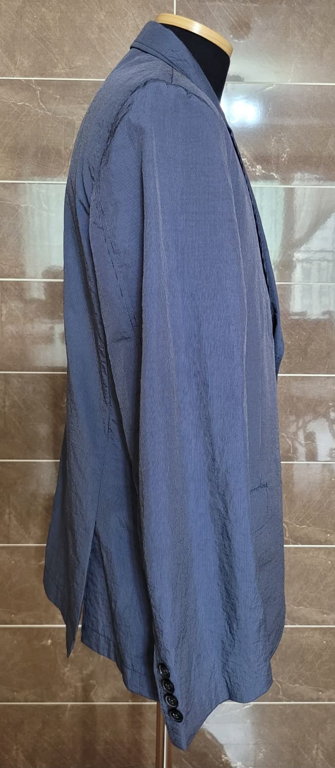 (남성95-100사이즈)장 피에르 네이비 스트라이프 자켓(여름용) 상품이미지2