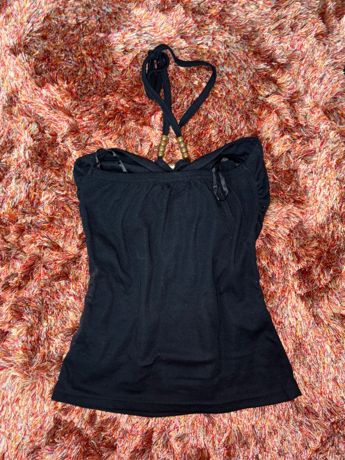 leopard gothic halter sleeveless 상품이미지3