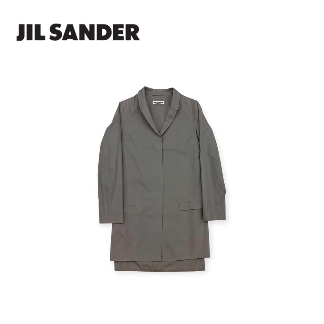 [ 34 ] 질샌더 백 판넬 싱글코트 상품이미지1