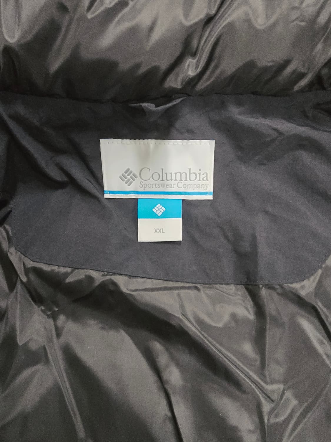 컬럼비아 블랙 후드 하프패딩 자켓2xl 상품이미지8