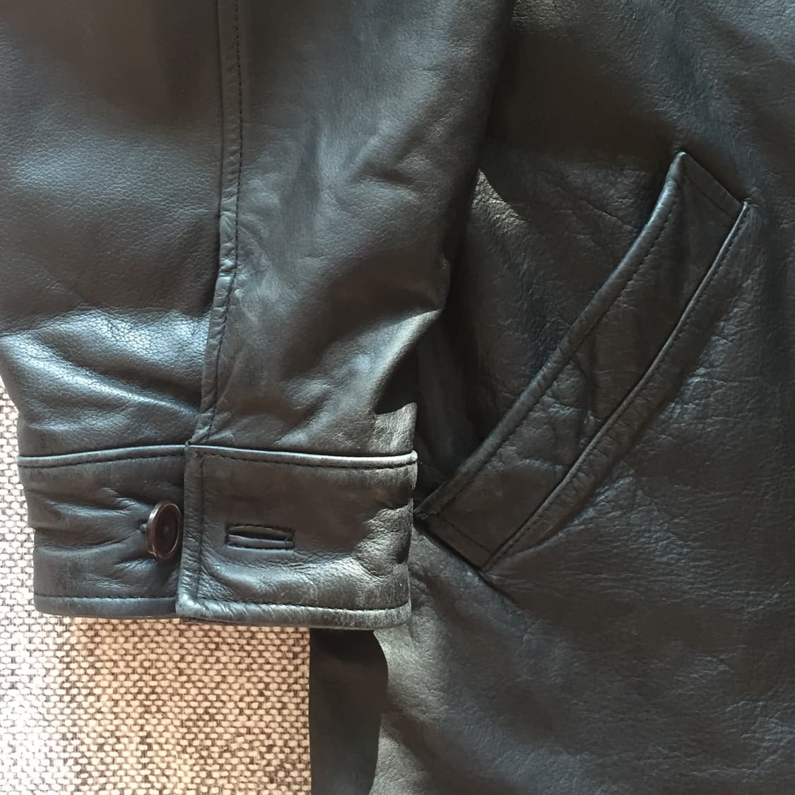 OLD GAP 올드 갭 카코트 레더자켓  상품이미지3