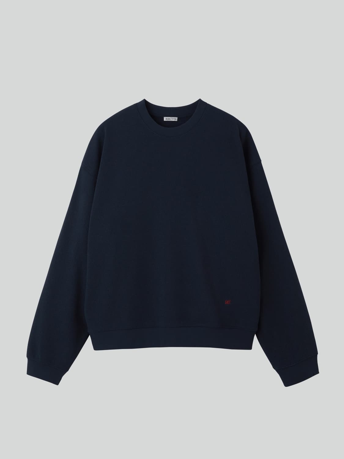 렉토 RC 로고 맨투맨 스웻 셔츠 베이지 상품이미지1