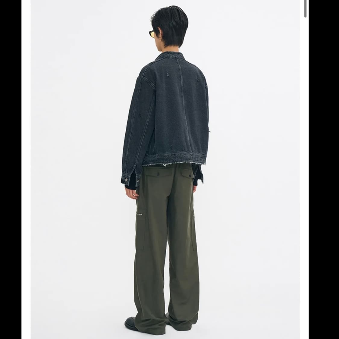 [새상품] 파르티멘토 데님 데미지 자켓 s 상품이미지6