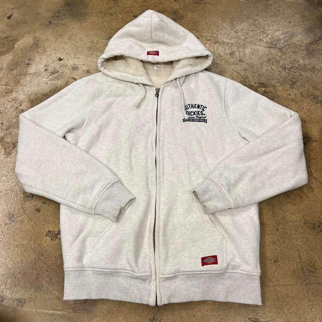 디키즈 멜란지 양털 후드집업 상품이미지2