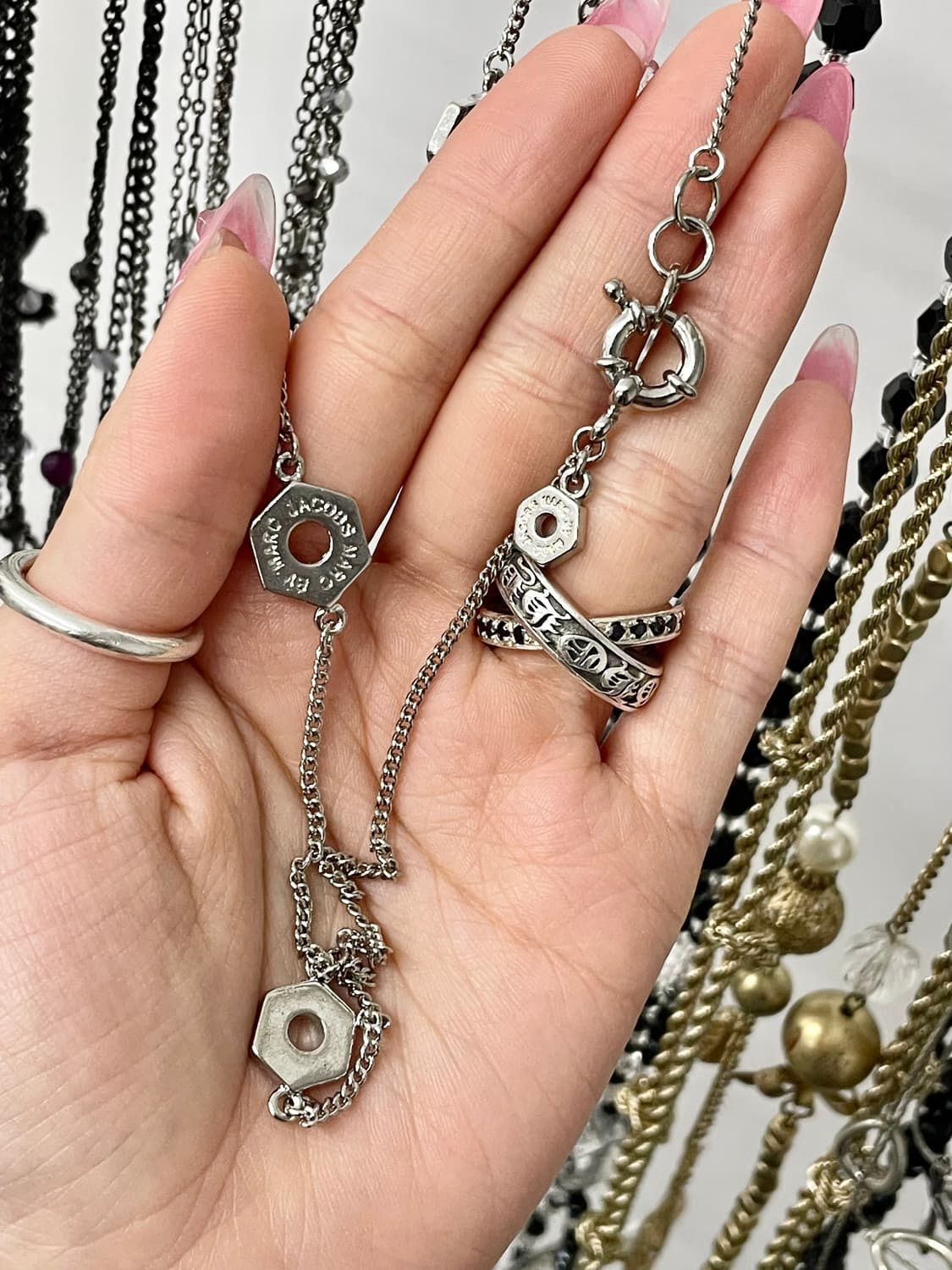 MBMJ 마크바이마크제이콥스 헥스 너트 네크리스 상품이미지1