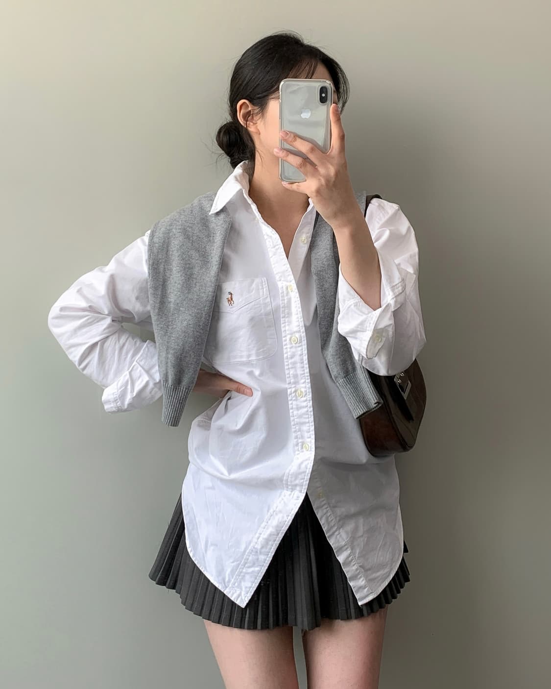 폴로 화이트 셔츠  상품이미지3