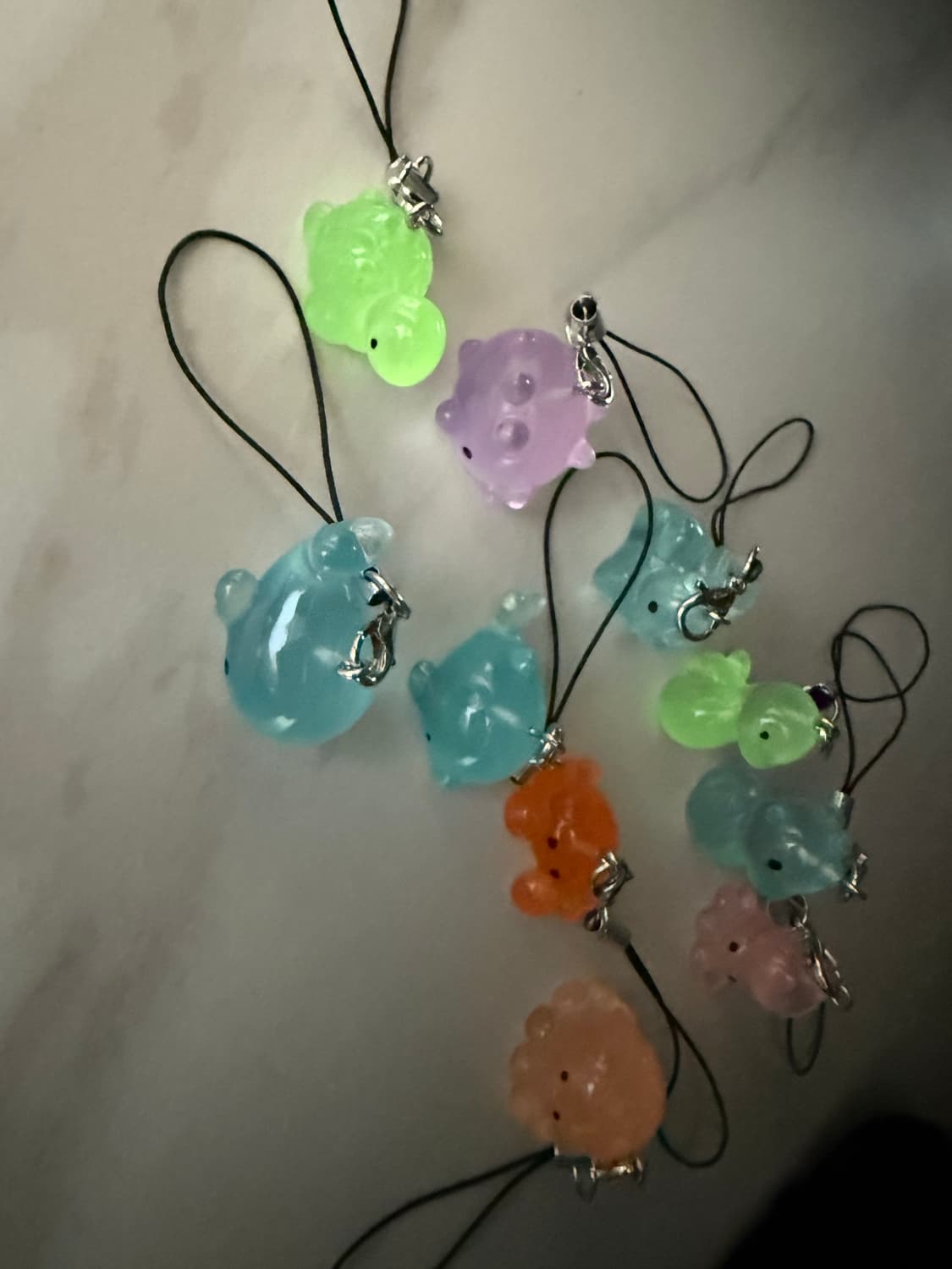 야광 해양생물 키링 (2개 선택) 상품이미지2