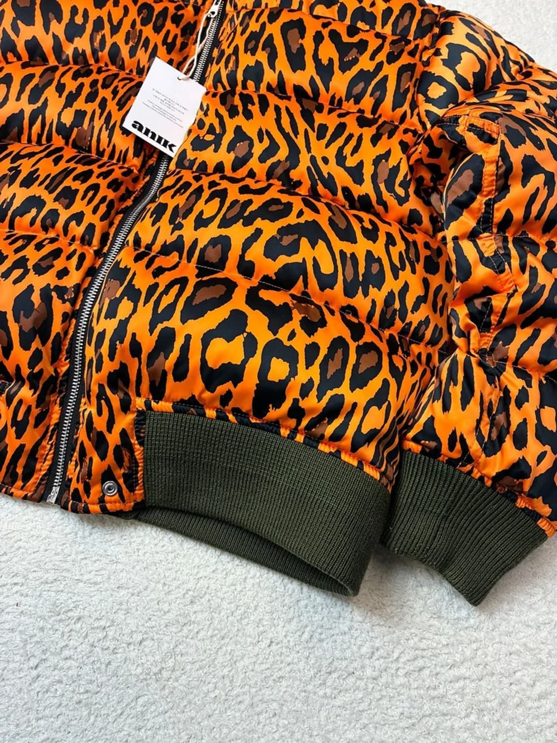 산드로 레오파드 리버시블 블루종 크롭 자켓 PN6046 상품이미지3