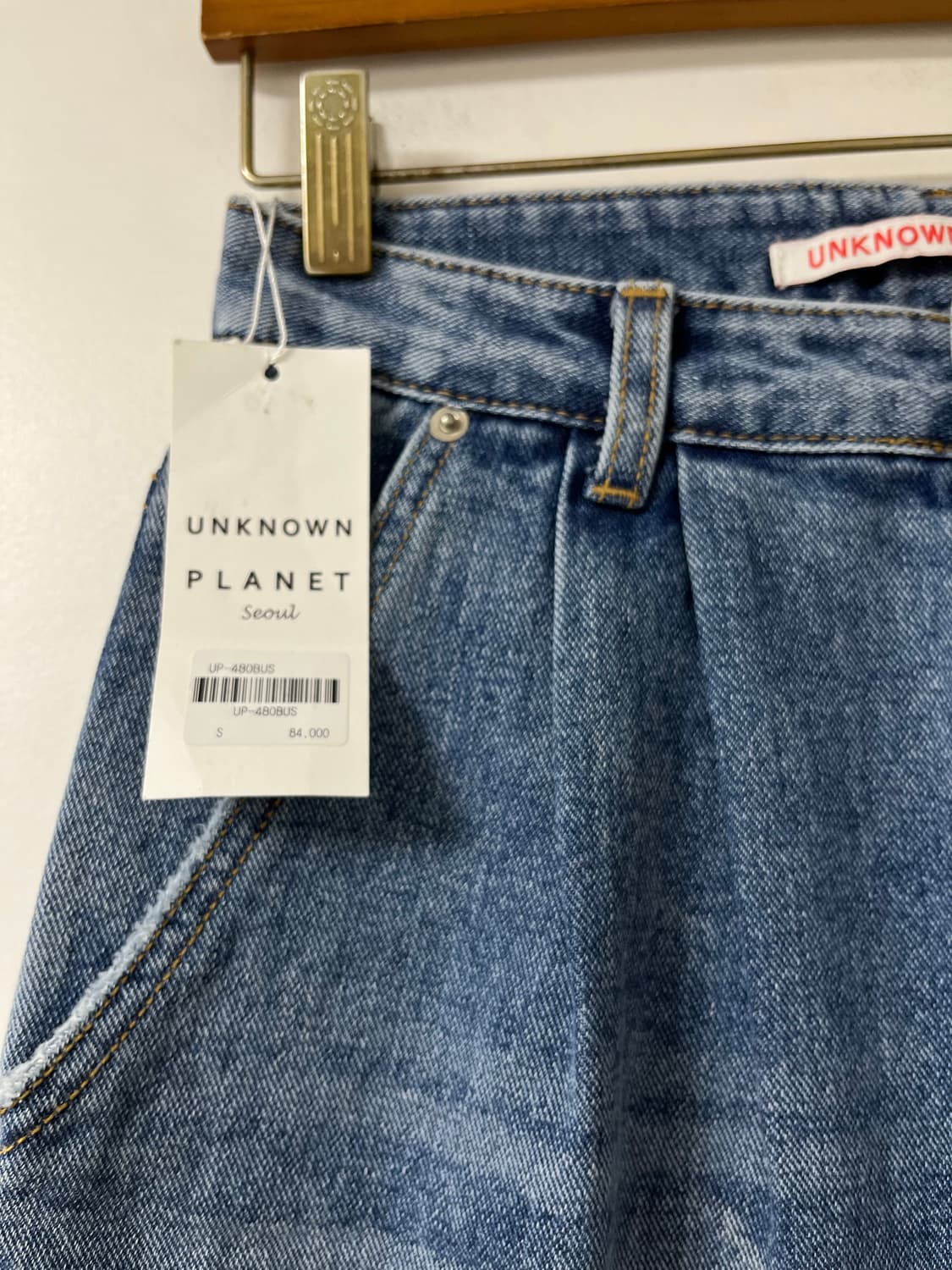언노운플라넷 청바지 (새상품) 상품이미지4