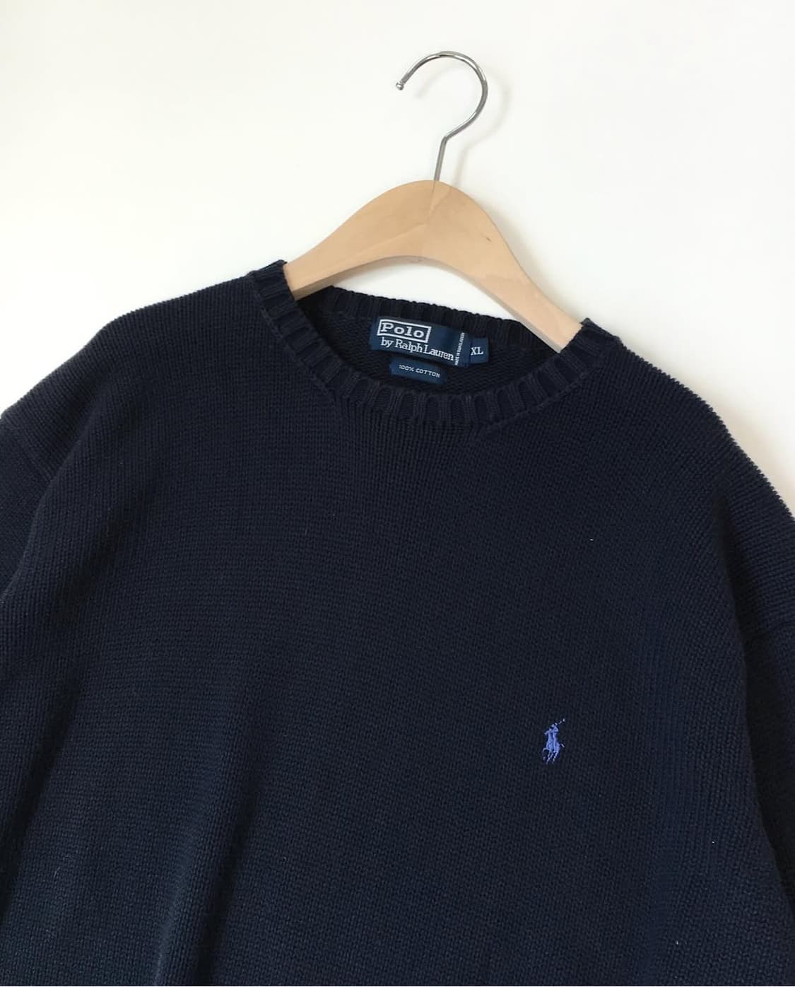 Polo by RalphLauren 폴로 네이비 코튼 니트  상품이미지3