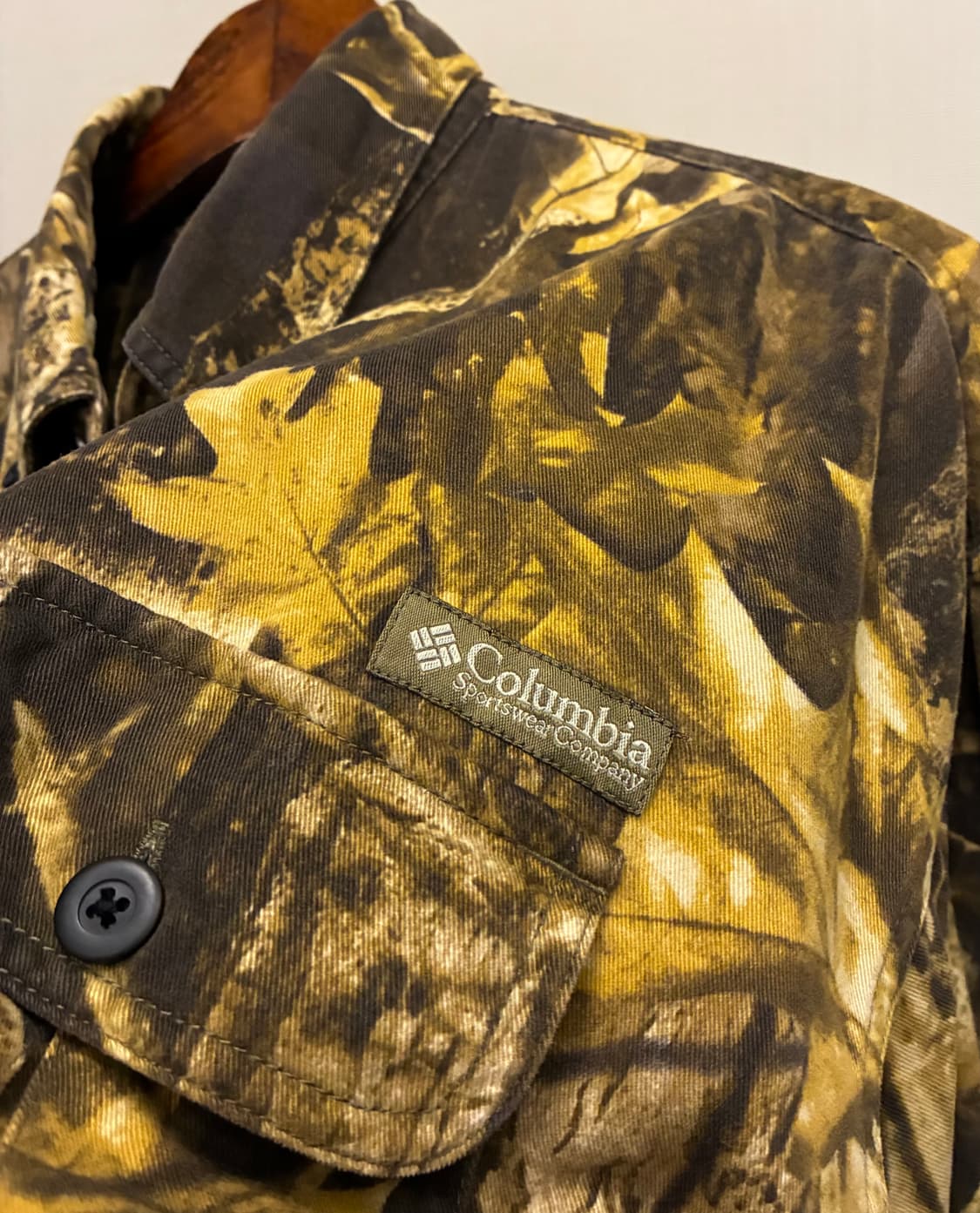 (XL~XXL)컬럼비아 리얼트리 낙엽 코튼 플란넬셔츠 오버핏 상품이미지4