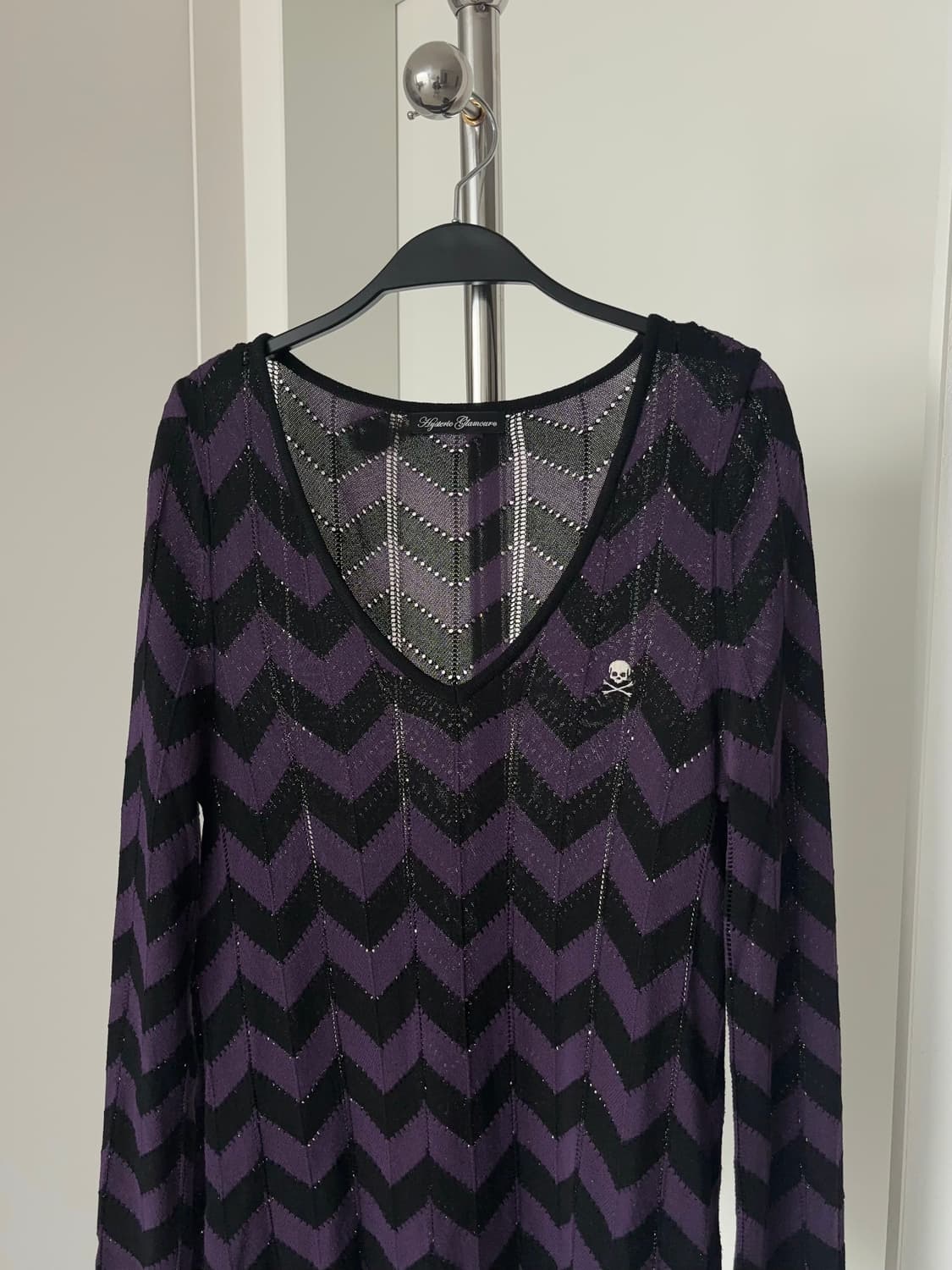 스트라이프 니트 원피스 상품이미지3