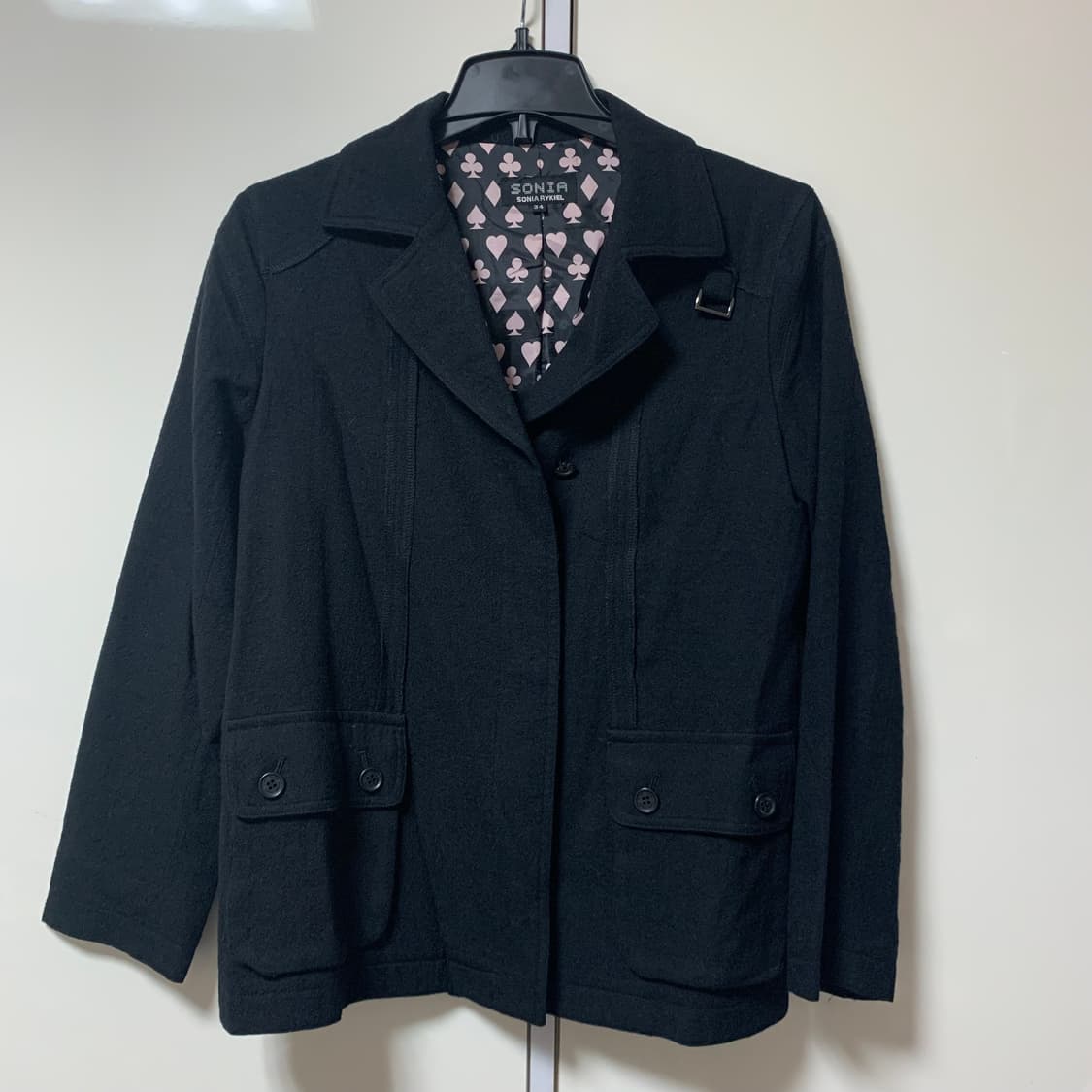 소니아 리키엘 블랙 자켓  모리걸 하구미 상품이미지2