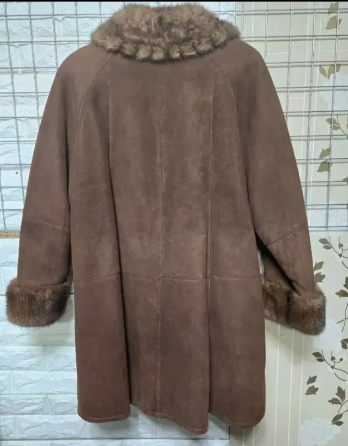 (85-96) [Sha SCha] 샤샤 여성밍크 트리밍 양가죽 무스탕코트 상품이미지2