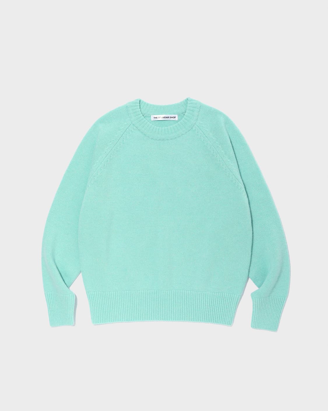 더수베니어샵 민트 니트 L size 상품이미지1