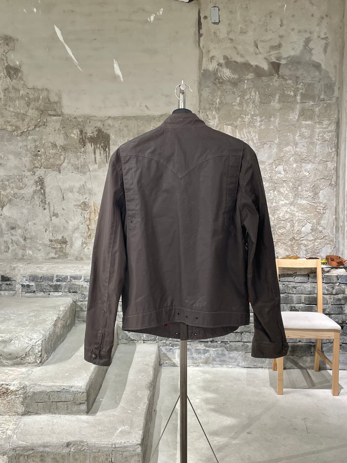 리바이스 레드탭 올리브 바이커 왁스 자켓 상품이미지6