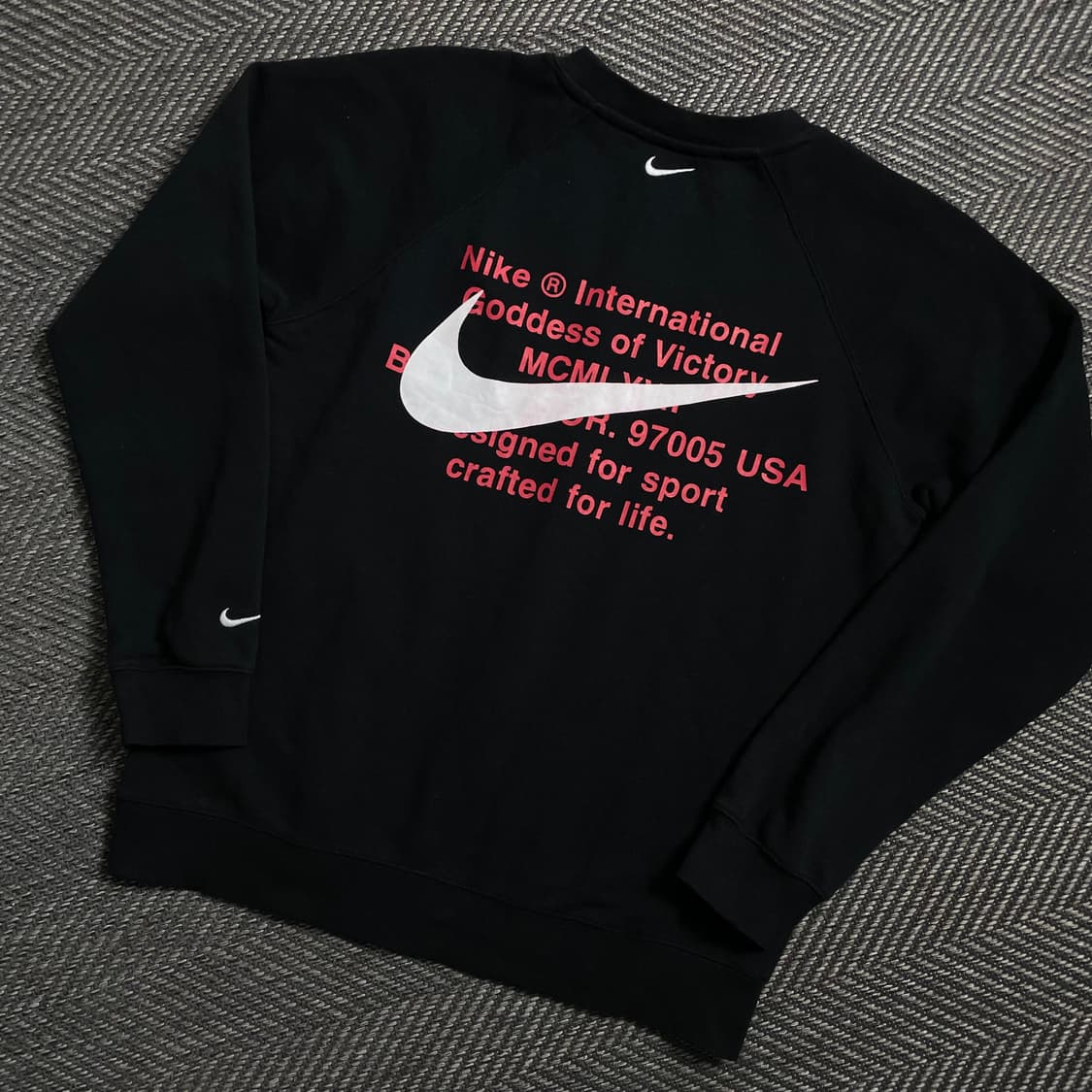 나이키 NSW 더블 스우시 빅로고 스웻 맨투맨  y 4558 상품이미지1