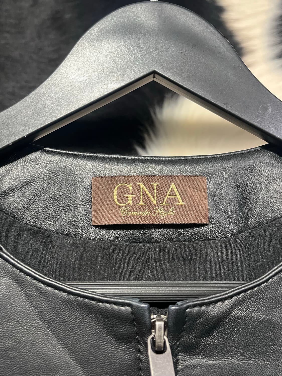 슬림핏 소가죽 레더자켓 상품이미지4