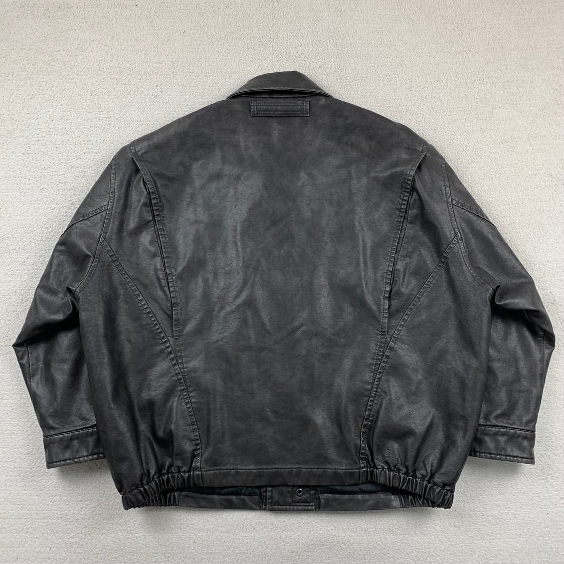 노티카 재팬 x 프릭스 스토어 비건레더 자켓 블랙 상품이미지3