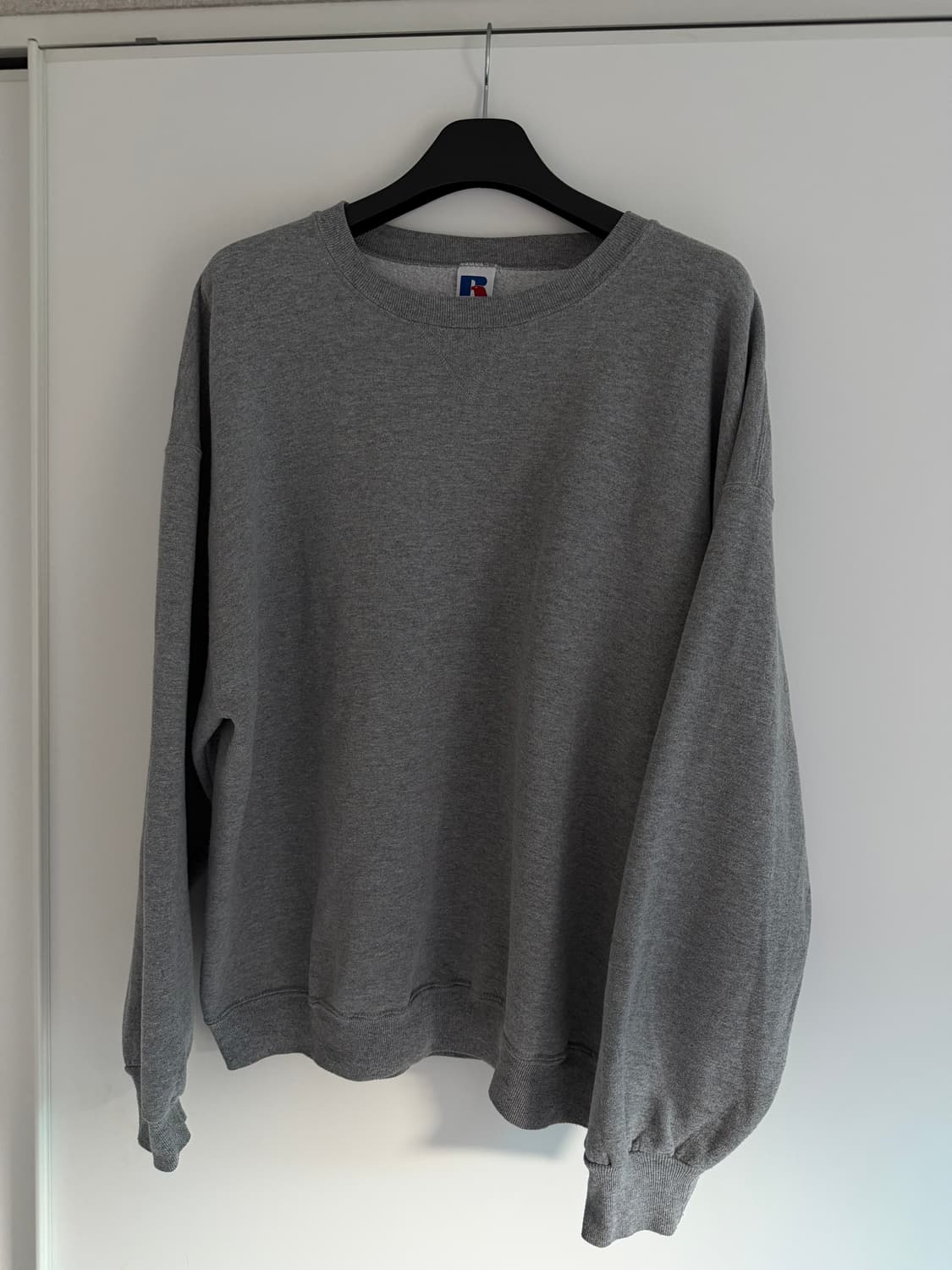 90s 러셀 그레이 스웻 맨투맨 상품이미지5