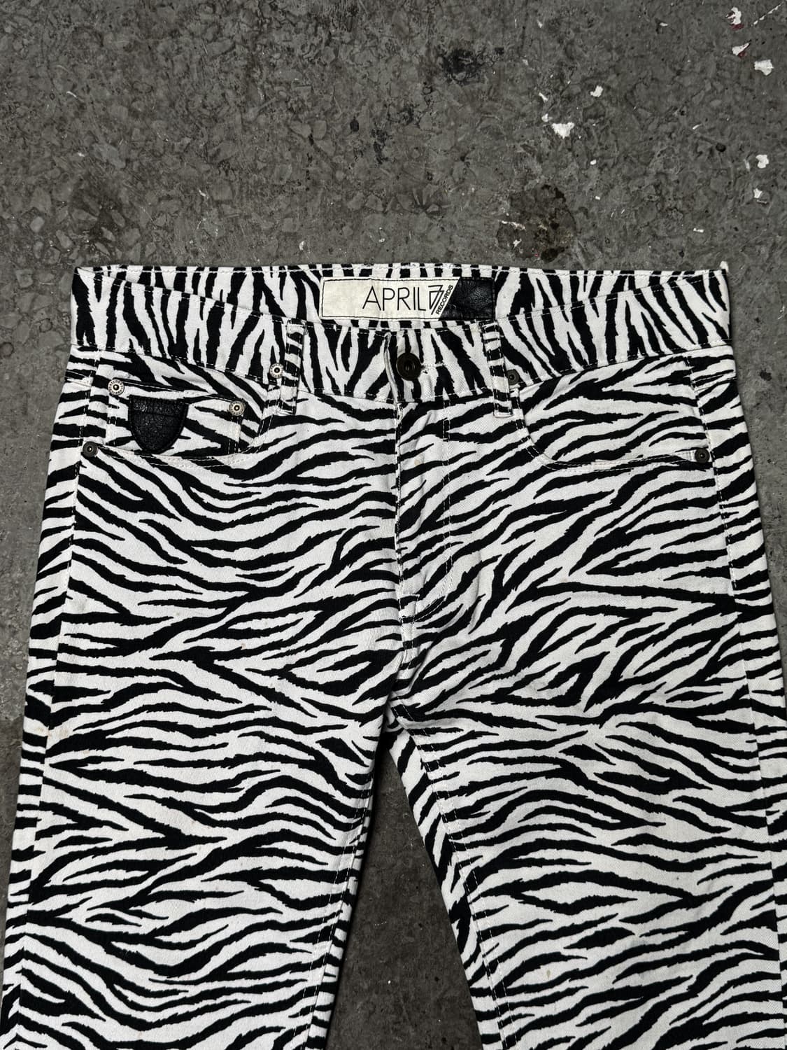 APRIL77 – Zebra Skinny Pants 상품이미지7