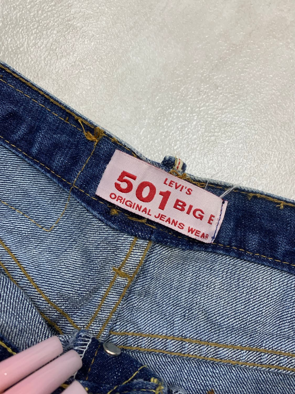 리바이스 501 빅 E 데님 팬츠 #686 상품이미지4