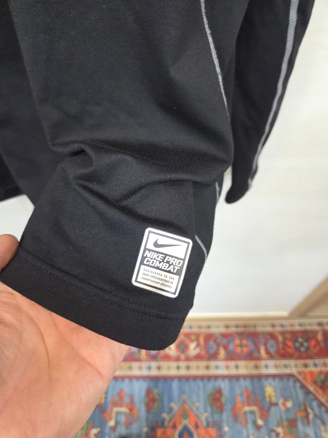 나이키 하이퍼웜 프로 안감기모 하이넥 기능성 긴팔 xxl 상품이미지7