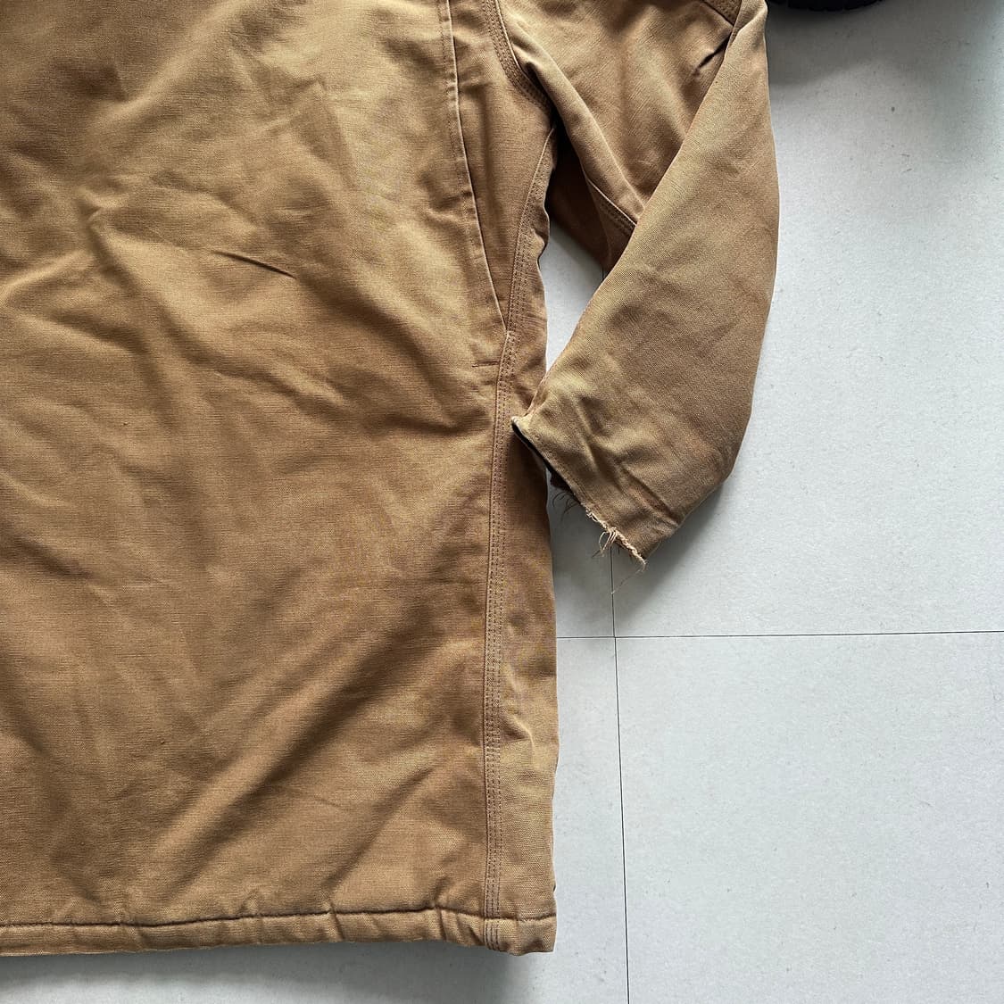 90s 칼하트 시베리안 워크 덕 파카 MADE IN USA (M) 상품이미지9